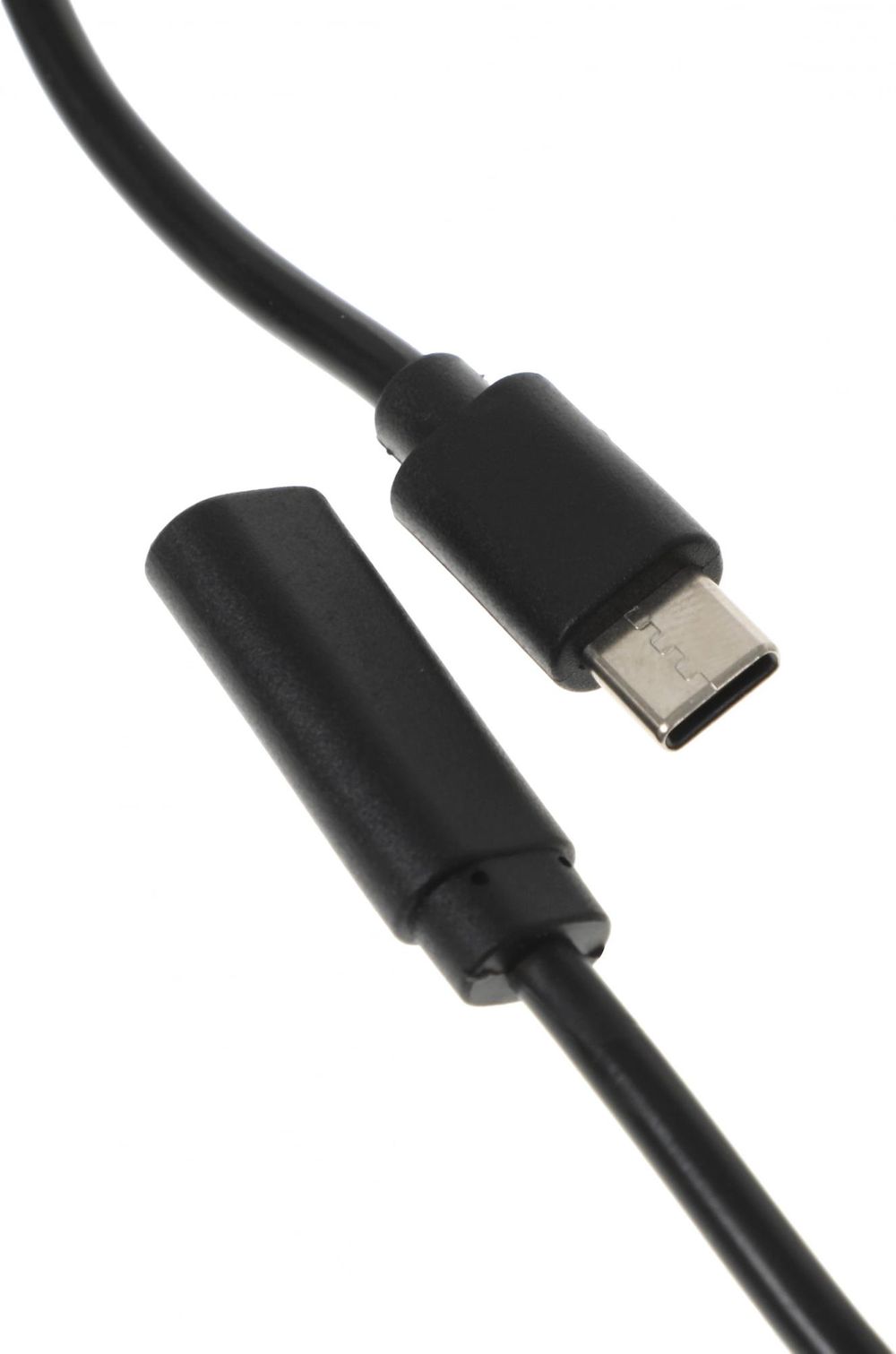 Кабель-удлинитель Buro USB Type-C (m) USB Type-C (f) 2м (BU-EXT-TYPEC-2M) черный