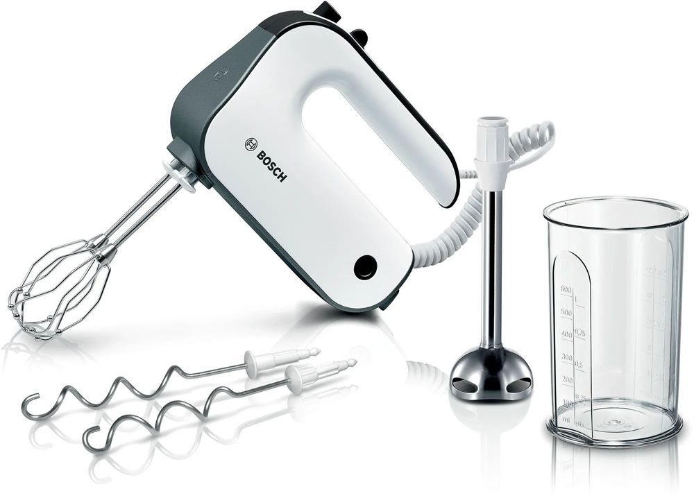 Миксер ручной Bosch MFQ49700 850Вт белый
