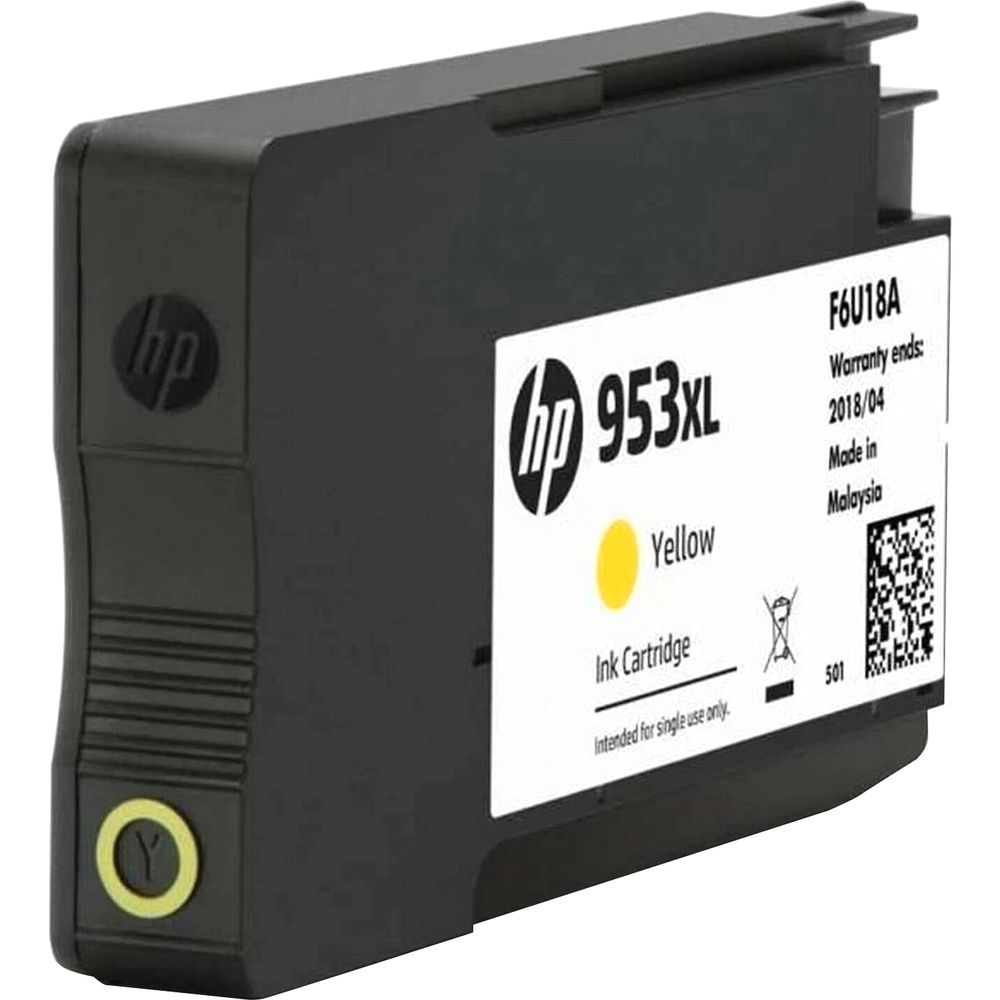 Картридж струйный HP 953XL F6U18AE желтый (1450стр.) для HP OJP 8710/8715/8720/8730/8210/8725