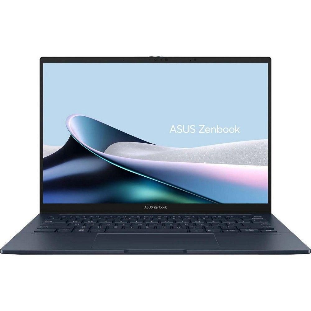 Ноутбук/ ASUS UX3405CA-ST1350 14"(2880x1800 OLED 16:10)/Intel Core Ultra 5 225H(3.3Ghz)/16384Mb/512SSDGb/noDVD/Int:Intel Arc graphics/Cam/BT/WiFi/75WHr/war 1y/1.28kg/Ponder Blue/DOS + алюм корп; +чехол; NumberPad