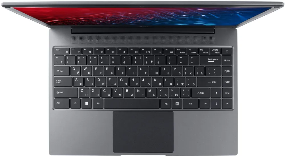 Ноутбук IRU Калибр 14TLH Core i5 1135G7 8Gb SSD256Gb Intel Iris Xe graphics 14.1" IPS FHD (1920x1080) FreeDOS grey WiFi BT Cam 4500mAh (1912675)