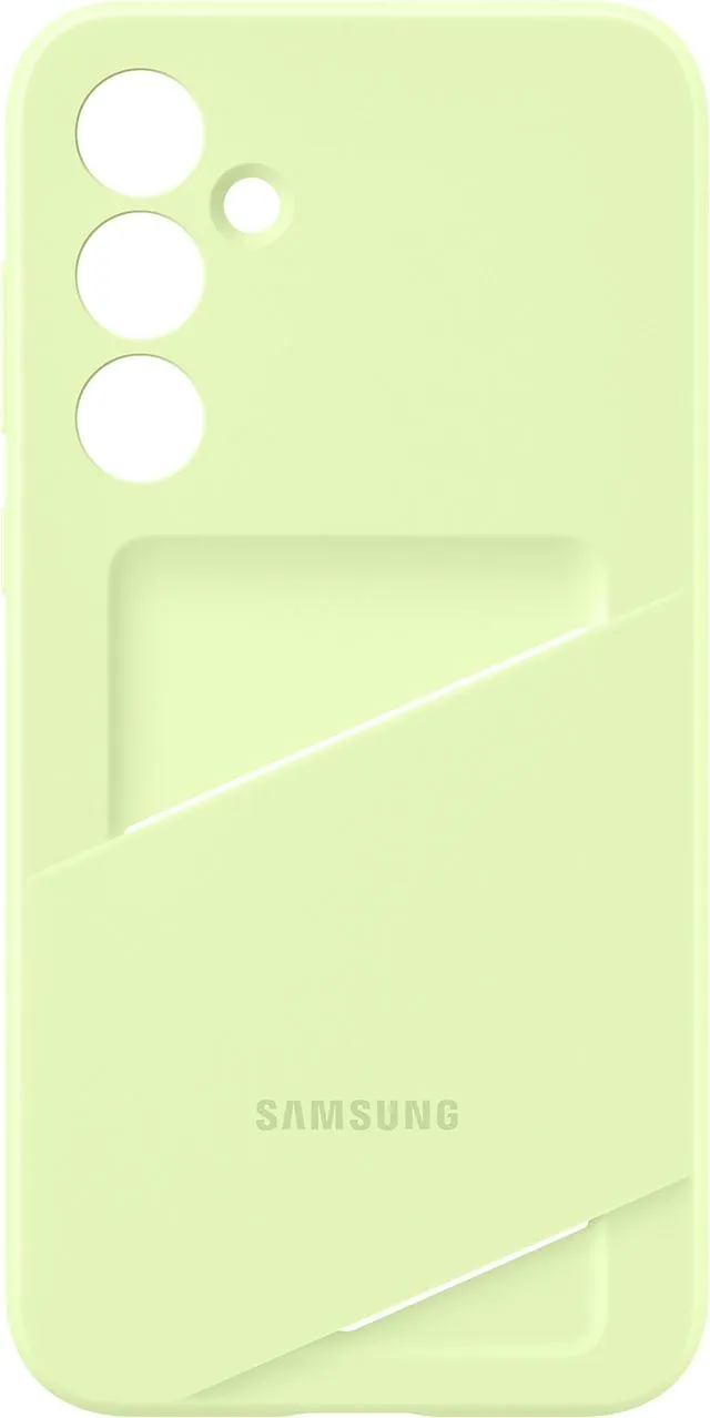 Чехол (клип-кейс) Samsung для Samsung Galaxy A35 Card Slot Case A35 лайм (EF-OA356TMEGRU)