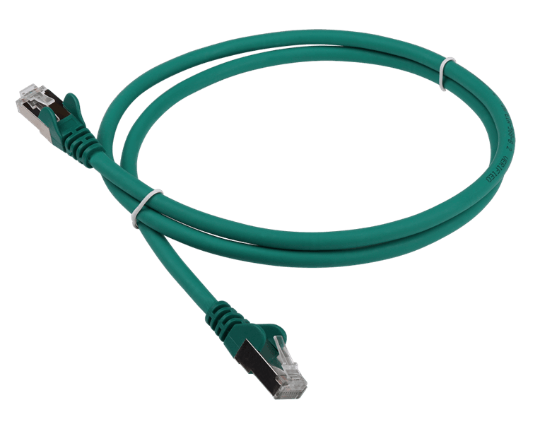 Патч-корд Патч-корд LANMASTER LSZH FTP кат.6, 1.5 м, зеленый