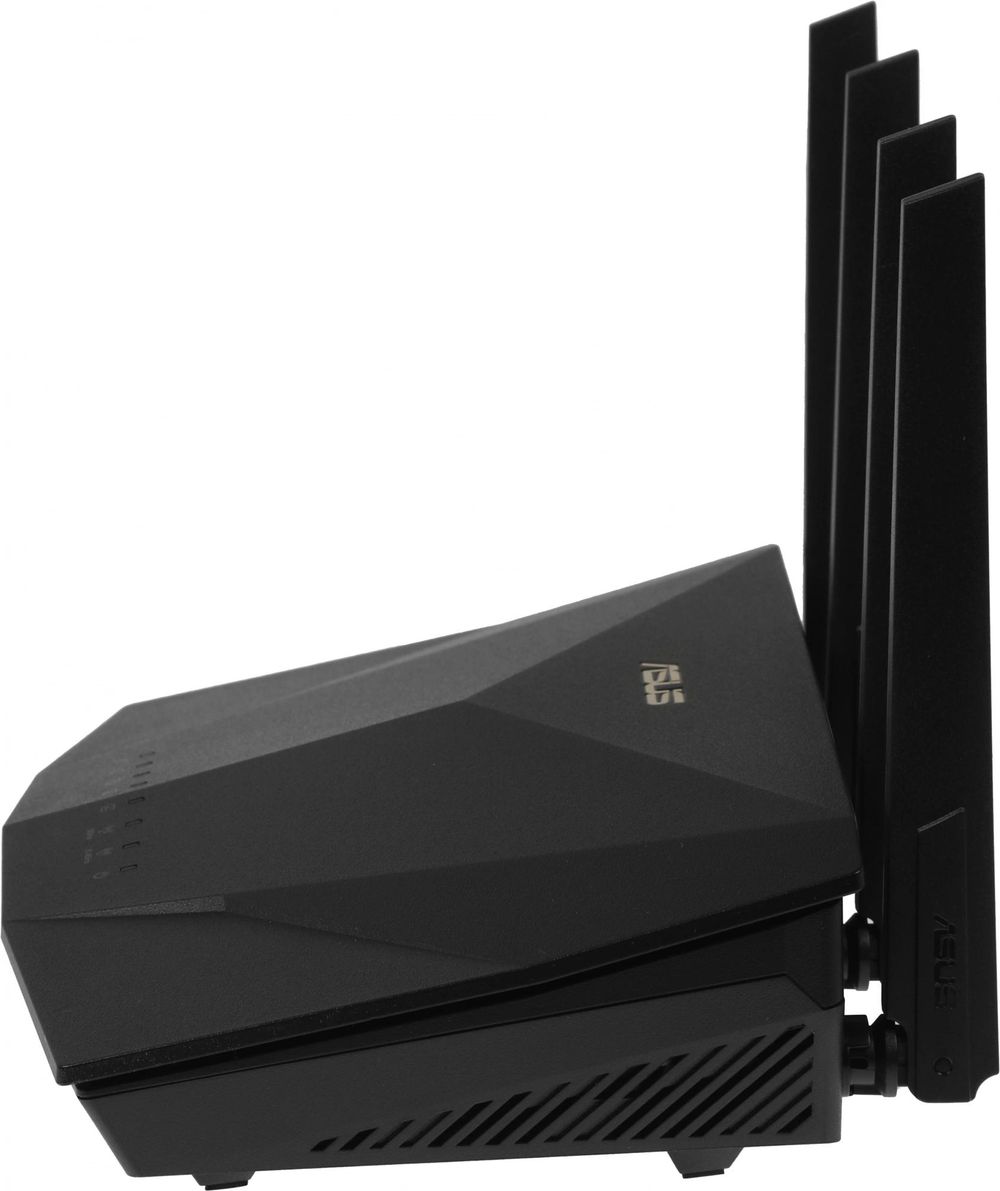 Роутер беспроводной Asus RT-AX5400 AX5400 10/100/1000BASE-TX/4G ready черный
