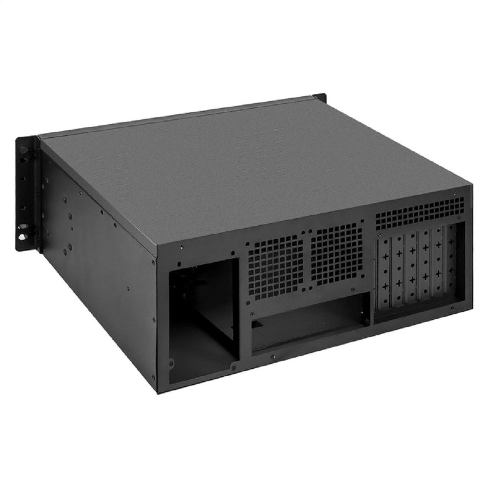 Exegate EX295872RUS Серверный корпус ExeGate Pro 4U350-02 <RM 19", высота 4U, глубина 350, БП 400ADS, 2*USB>