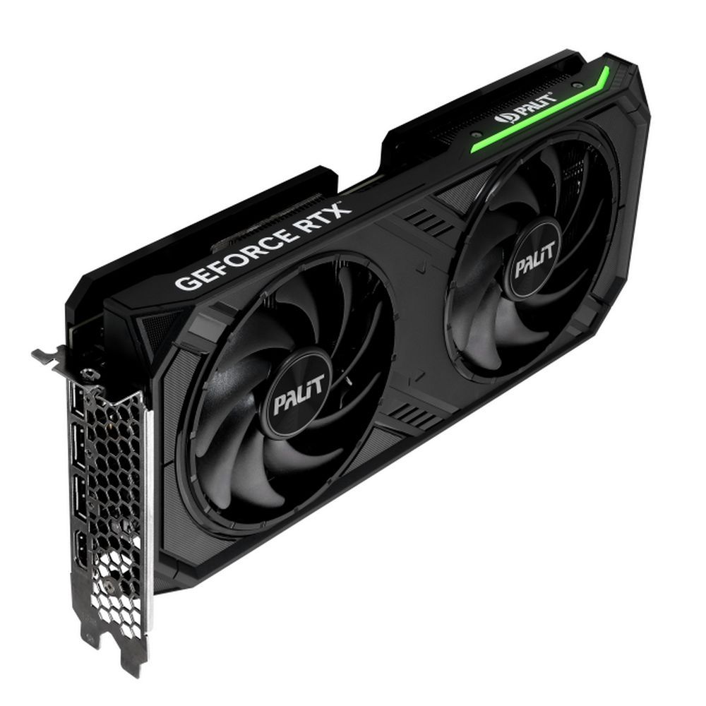 Видеокарта Palit RTX4070 SUPER DUAL OC 12GB GDDR6X 192bit 3xDP HDMI 2FAN RTL