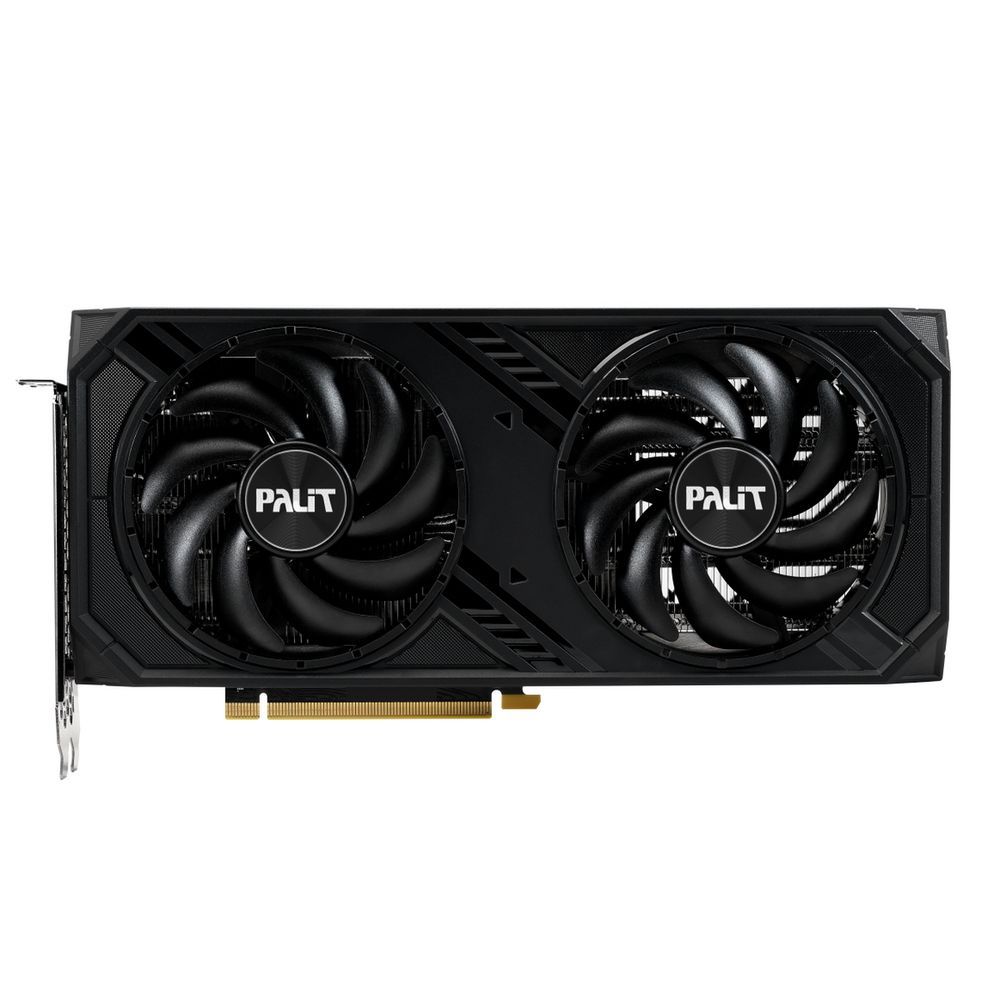 Видеокарта Palit RTX4070 SUPER DUAL OC 12GB GDDR6X 192bit 3xDP HDMI 2FAN RTL