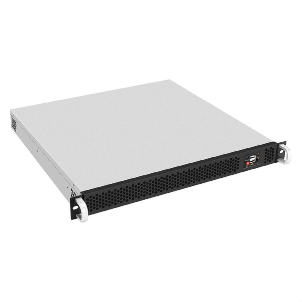 Exegate EX297132RUS Серверный корпус ExeGate Pro 1U430-02 <RM 19", высота 1U, глубина 430, БП 1U-450ADS, USB>