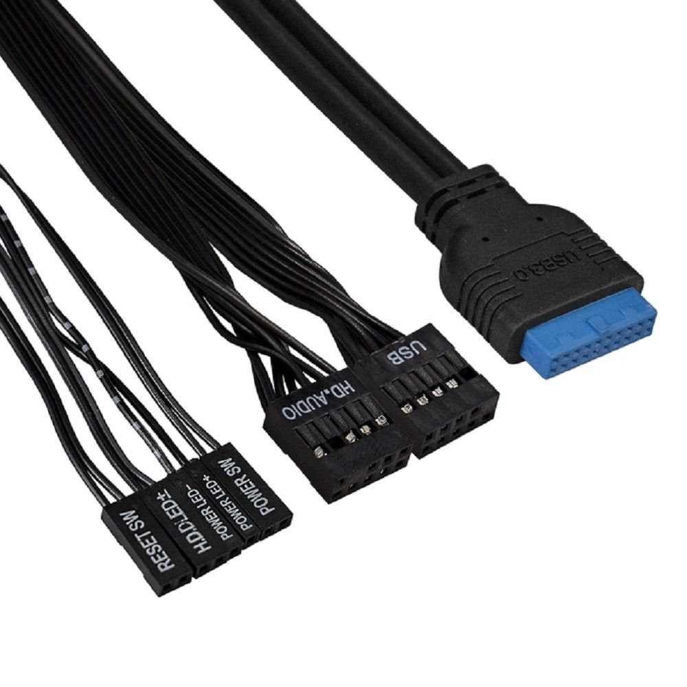 Exegate EX278390RUS Корпус Miditower Exegate CP-603 Black, ATX, <CP350W, 80mm>, 2*USB+2*USB3.0, Audio