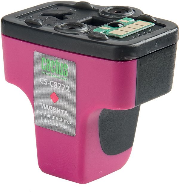 Картридж струйный Cactus CS-C8772 №177 пурпурный (11.4мл) для HP PS 3213/3313/8253/C5183/C6183/C6283/C7183/C7283/C8183/D7163/D7263/D7363/D7463 с чипом