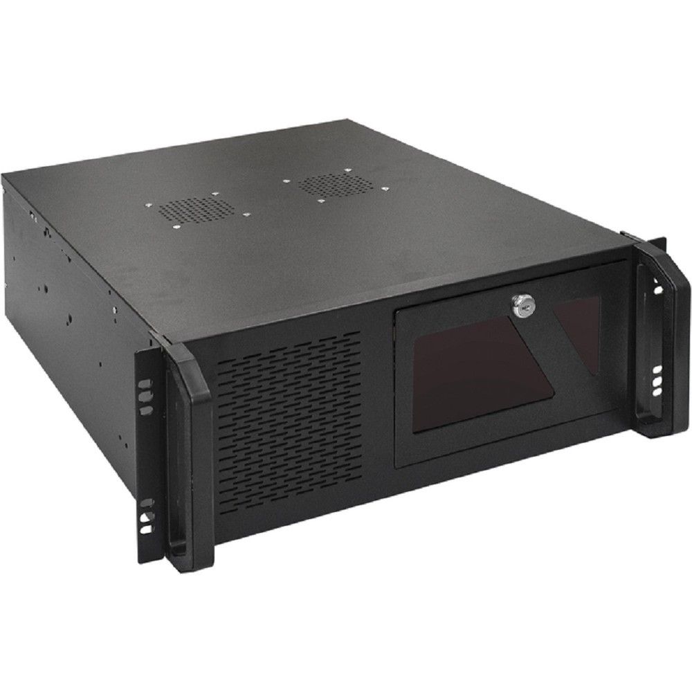 Exegate EX300091RUS Серверный корпус ExeGate Pro 4U480-06/4U4021S <RM 19", высота 4U, глубина 480, БП 800PAS, USB>