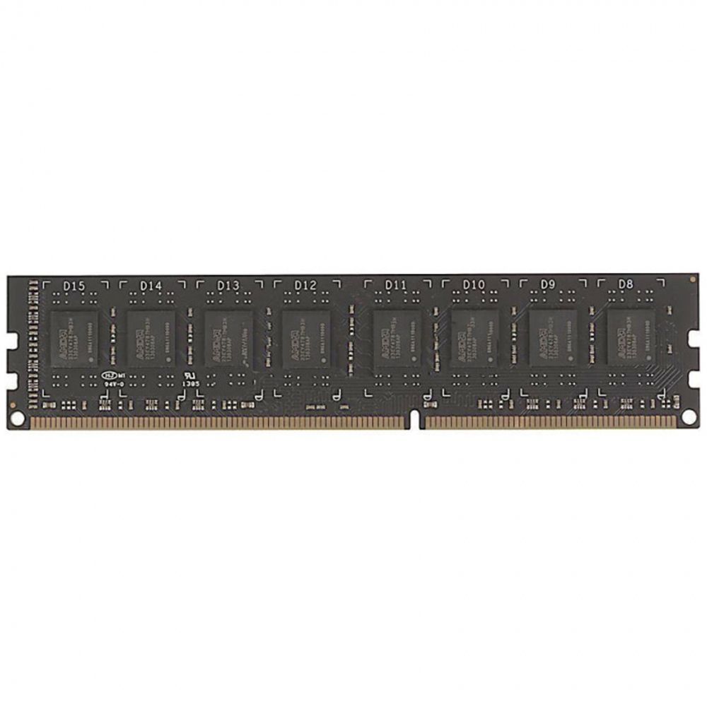 Модуль памяти AMD Radeon 8GB  DDR3 1333 DIMM R3 Value Series Black R38G13339U2S-UO Non-ECC, CL9, 1.5V, Bulk