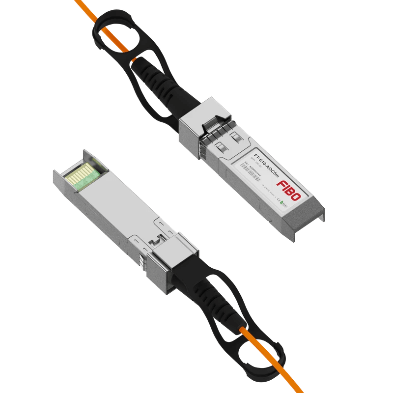 Кабель/ FIBO FT-S10-AOC5m SFP+ AOC модуль, оптический кабель, 5 метров