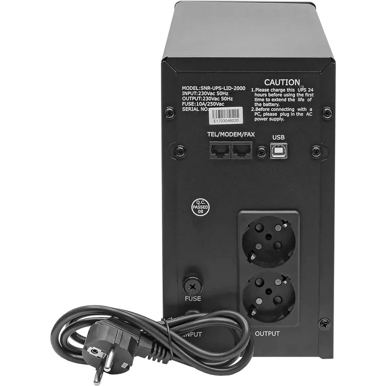 Источник бесперебойного питания Line-Interactive, 2000 VA, настольный/ Line-Interactive,  Tower, UPS