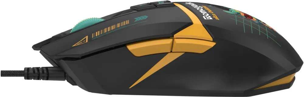 Мышь A4Tech Bloody W63 Max Renegade черный/рисунок оптическая 12000dpi USB (W63 MAX)