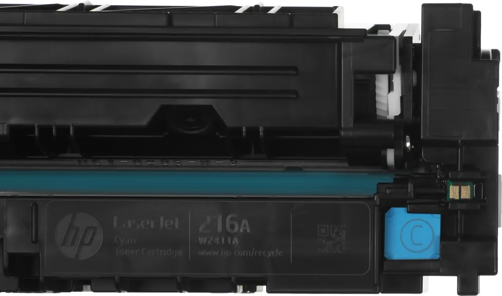 Картридж лазерный HP 216A W2411A голубой бар.в компл. (850стр.) для HP MFP M182/ M183