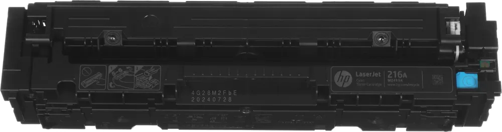 Картридж лазерный HP 216A W2411A голубой бар.в компл. (850стр.) для HP MFP M182/ M183