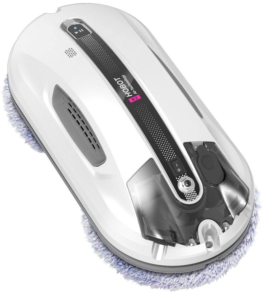 Мойщик окон Hobot R3 Ultrasonic пит.:от аккум. белый