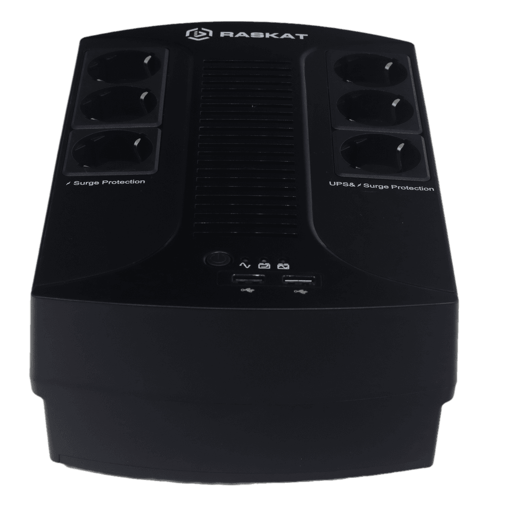 Источник бесперебойного питания ИБП Raskat VS-850VA 850VA, 510Вт, 6хCEE 7