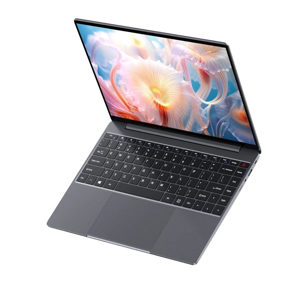 CHUWI CoreBook X 14"(2160x1440 IPS)/AMD Ryzen 5 7430U(2.3Ghz)/16384Mb/512SSDGb/noDVD/Int:Intel UHD Graphics/Cam/BT/WiFi/46WHr/war 1y/1.5kg/Grey/Win11Home + мышь
