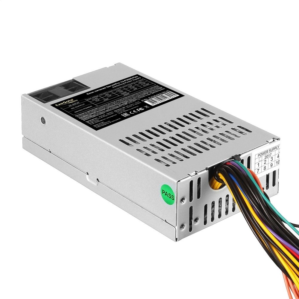 Exegate EX264621RUS Серверный БП 250W Exegate <ServerPRO-1U-F250S>, унив. для Flex1U, 24pin, 4pin,3xSATA, 2xIDE