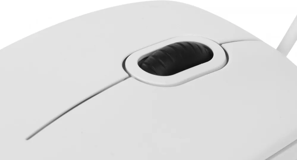 Мышь Logitech B100 белый оптическая 1000dpi USB 2but (910-003360)