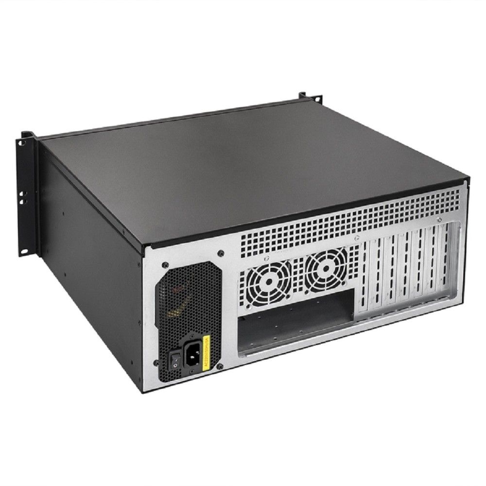 Exegate EX300048RUS Серверный корпус ExeGate Pro 4U390-05 <RM 19", высота 4U, глубина 390, БП 500PAS, USB>