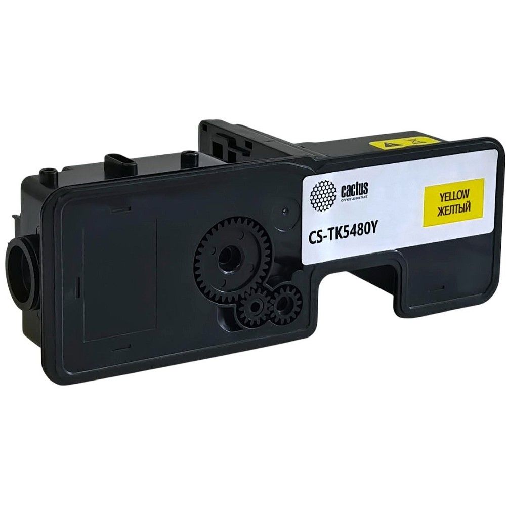 Картридж лазерный Cactus CS-TK5480Y желтый (1250стр.) для Kyocera ECOSYS PA2101cx/PA2101cwx/MA2101cfx/MA2101cwfx с чипом