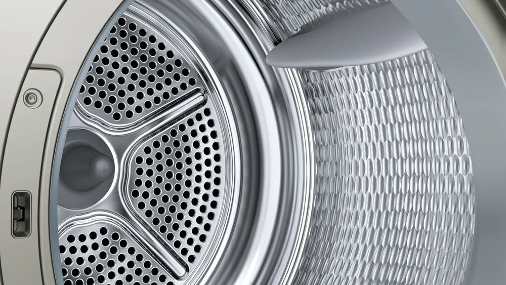 Сушильная машина Bosch Serie 4 WQG1420XME пан.англ. кл.энер.:A макс.загр.:9кг серебристый