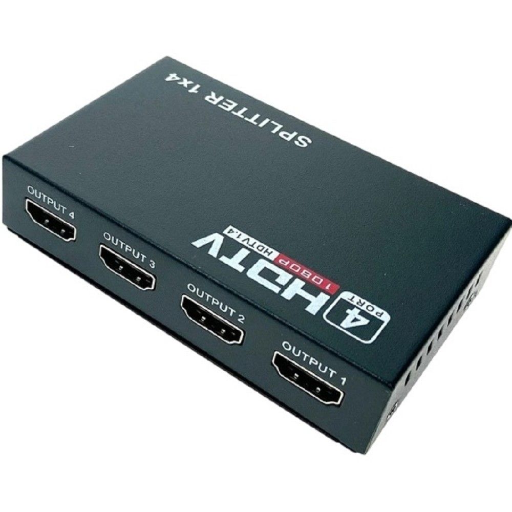 Espada HDMI сплиттер 1 вход HDMI - 4 выхода, Espada EDH12USB 4K@30hz с усилителем (45072)
