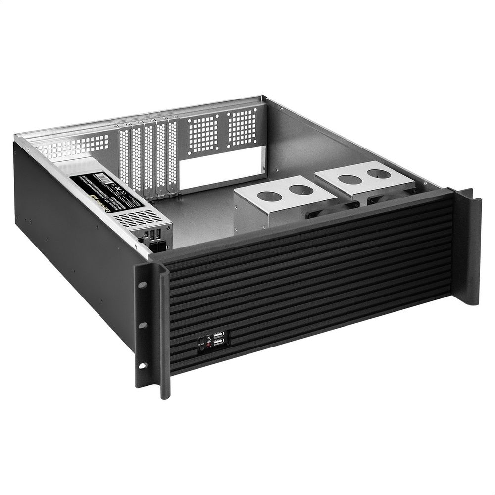 Exegate EX294268RUS Серверная платформа ExeGate Pro 3U390-11 <RM 19", высота 3U, глубина 390, Redundant БП 2x800W, USB>