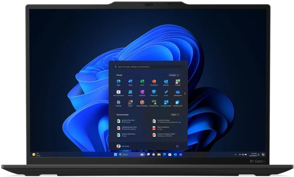 Lenovo Thinkpad X1 Carbon G13 Aura Edition [21NS0014US] (КЛАВ.РУС.ГРАВ.) 14" {2.8K (2880x1800) OLED 400nits Ultra 7 258V/32GB/512GB SSD/W11Pro bios}