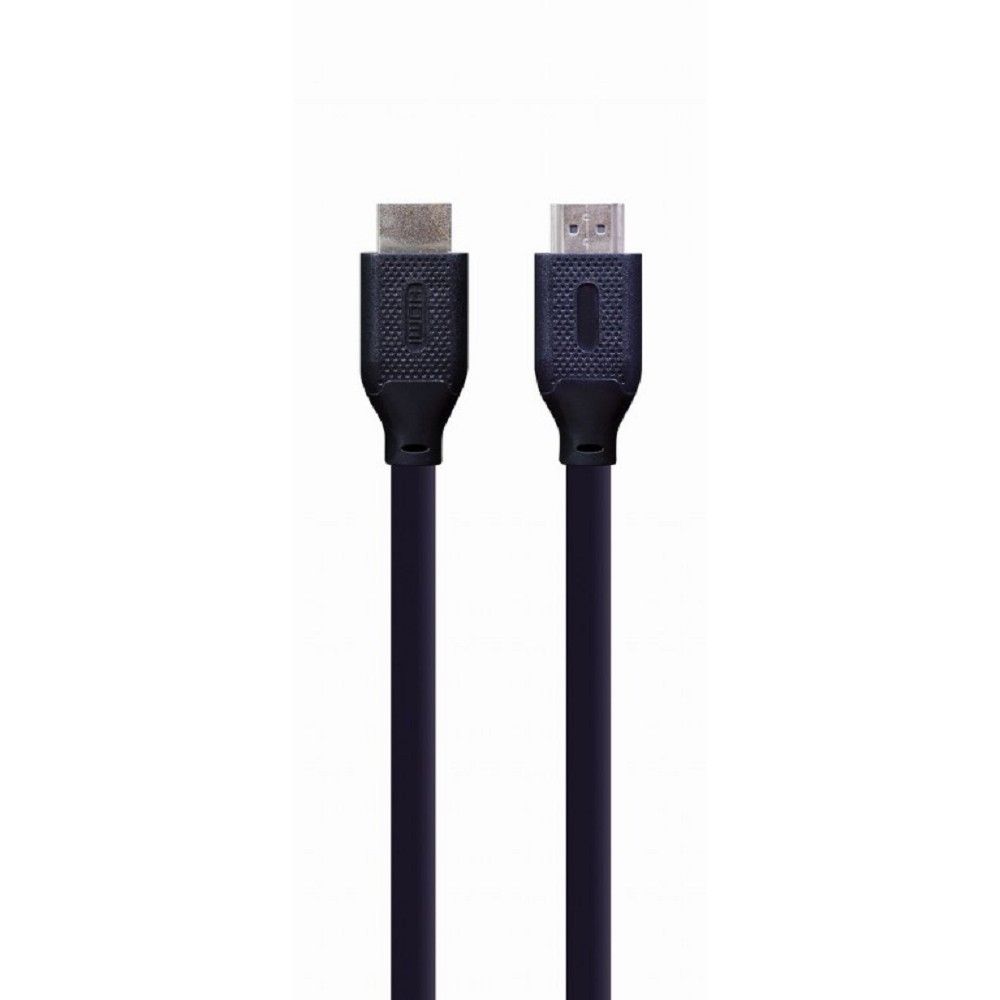 Кабель HDMI Cablexpert 19M/19M, v2.1, 8К, медь, позол.контакты, экран, 1м, черный, пакет (CC-HDMI8K-1M)