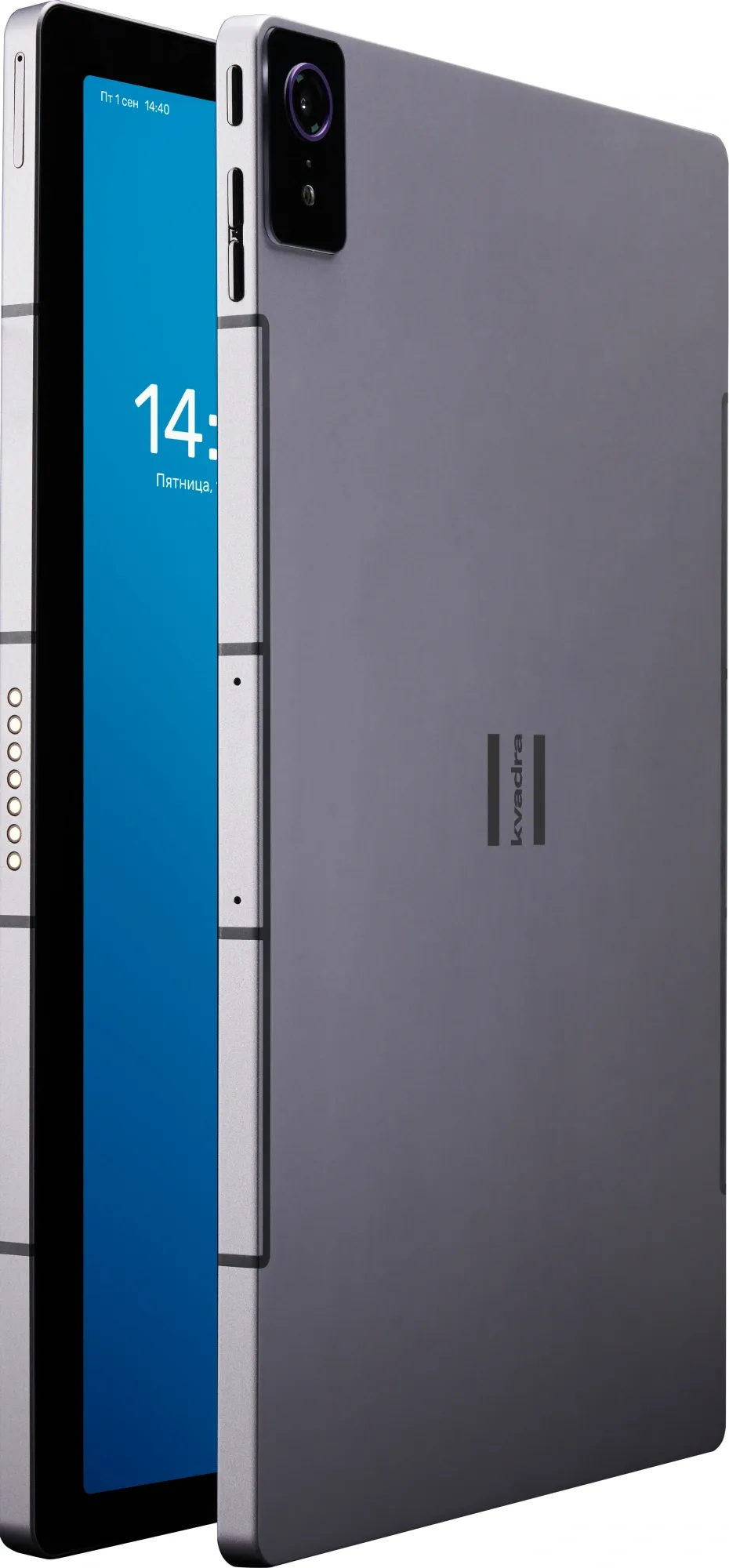 Планшет Kvadra TS11.1B2 (РСЕН.466229.001-01) (2.4) 8C RAM6Gb ROM128Gb 10.95" IPS 2000x1200 4G KvadraOS серый 13Mpix 5Mpix BT WiFi microSD 256Gb 9000mAh 8hr