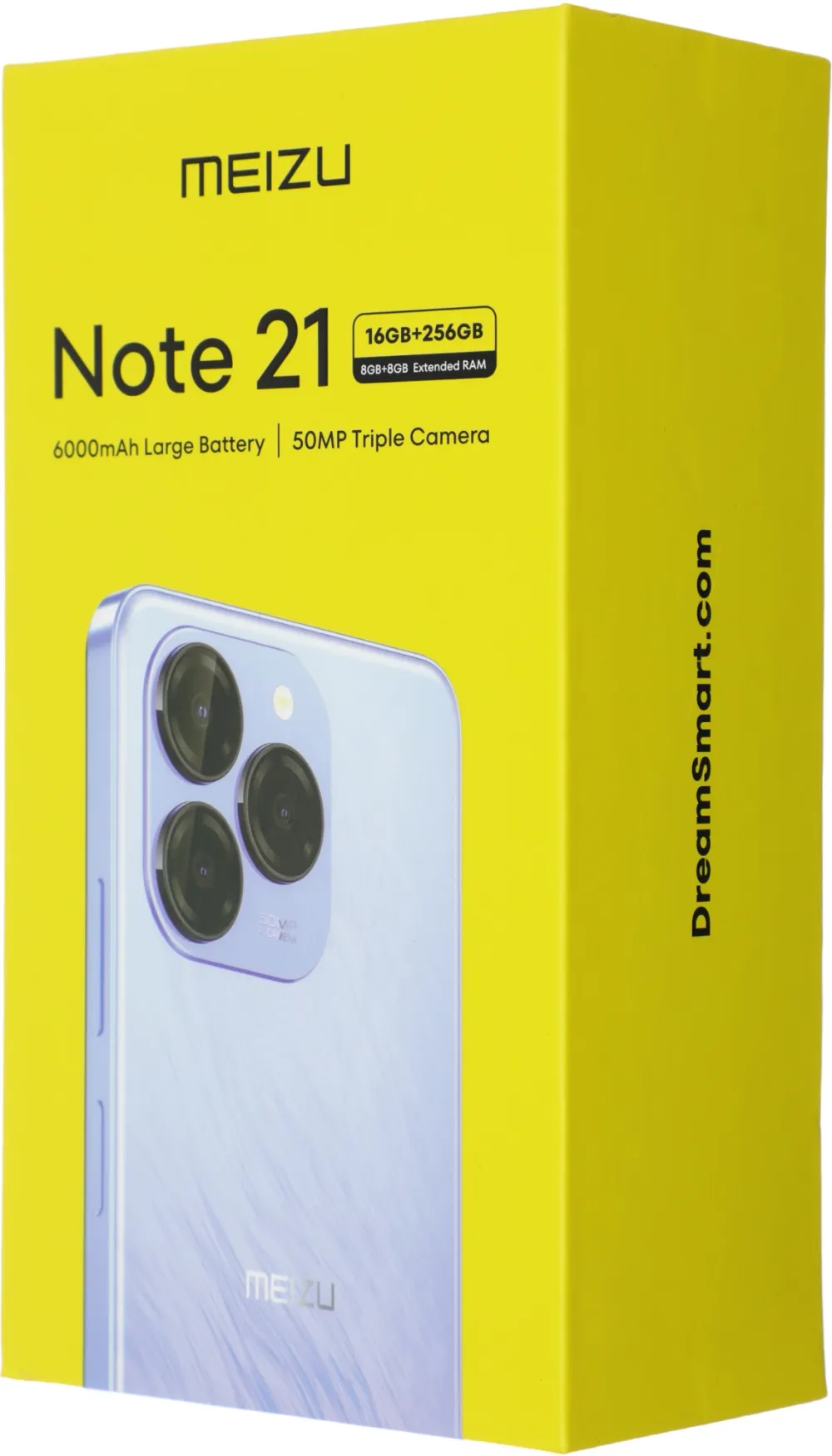 Смартфон Meizu M411H Note 21 256Gb 8Gb белый моноблок 3G 4G 2Sim 6.74" 720x1600 Android 14 50Mpix 802.11 a/b/g/n/ac GPS GSM900/1800 GSM1900 microSD