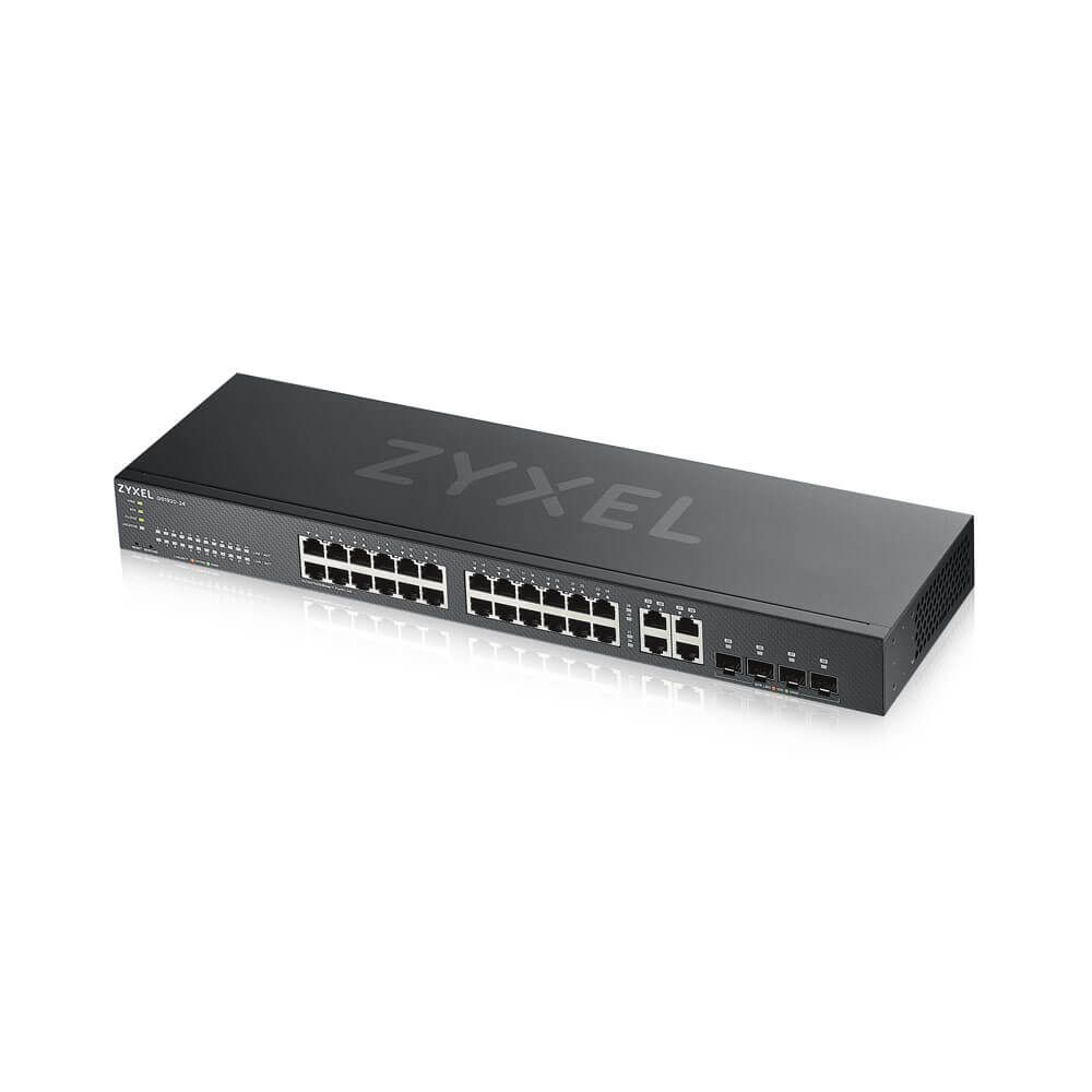 Коммутатор Zyxel GS1920-24V2-EU0101F (L2) 24x1Гбит/с 4xКомбо(1000BASE-T/SFP) управляемый