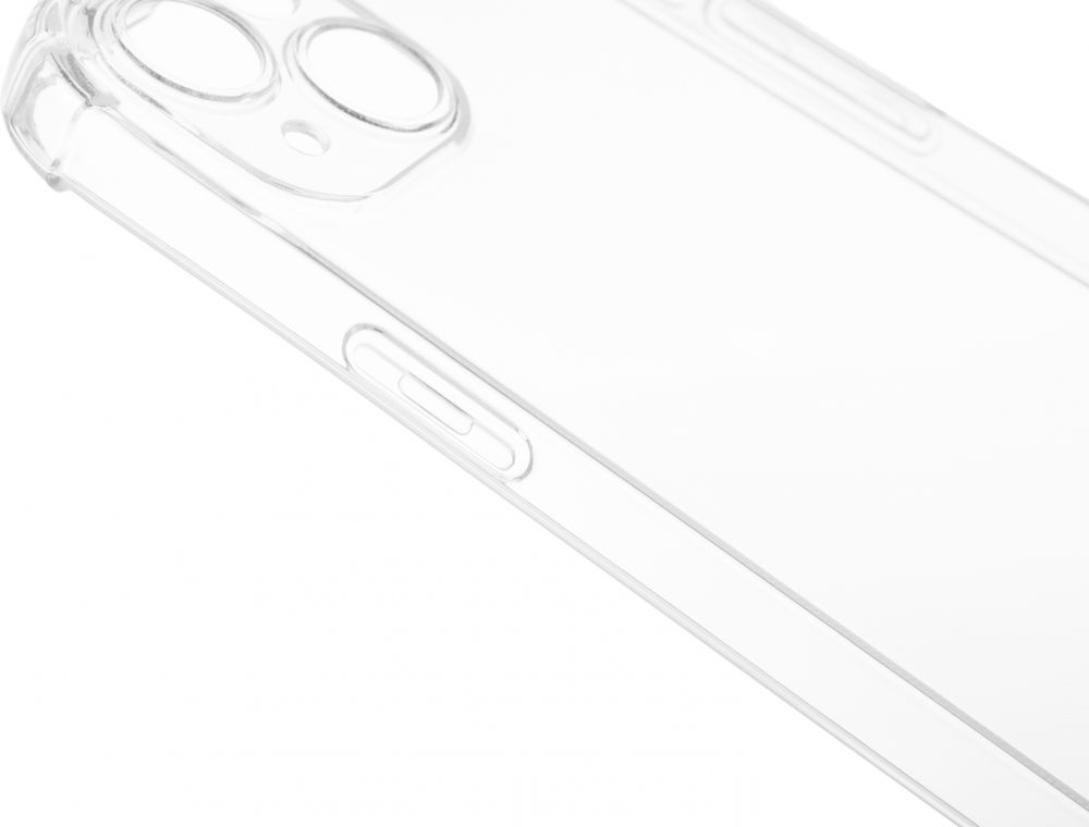 Чехол (клип-кейс) BoraSCO для Apple iPhone 15 Plus Bumper Case прозрачный (72406)