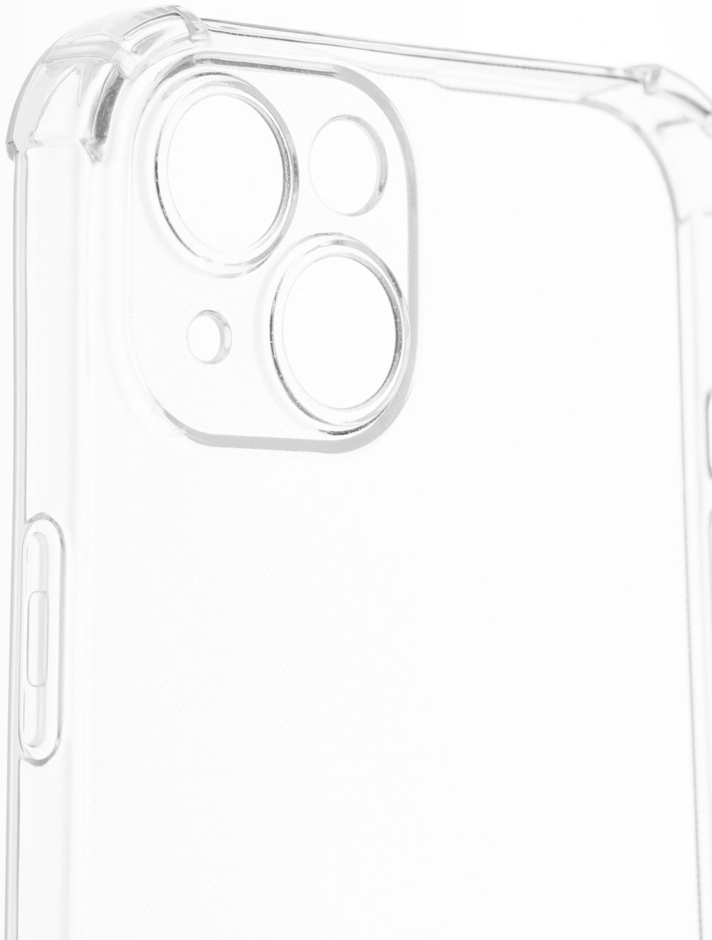 Чехол (клип-кейс) BoraSCO для Apple iPhone 15 Plus Bumper Case прозрачный (72406)