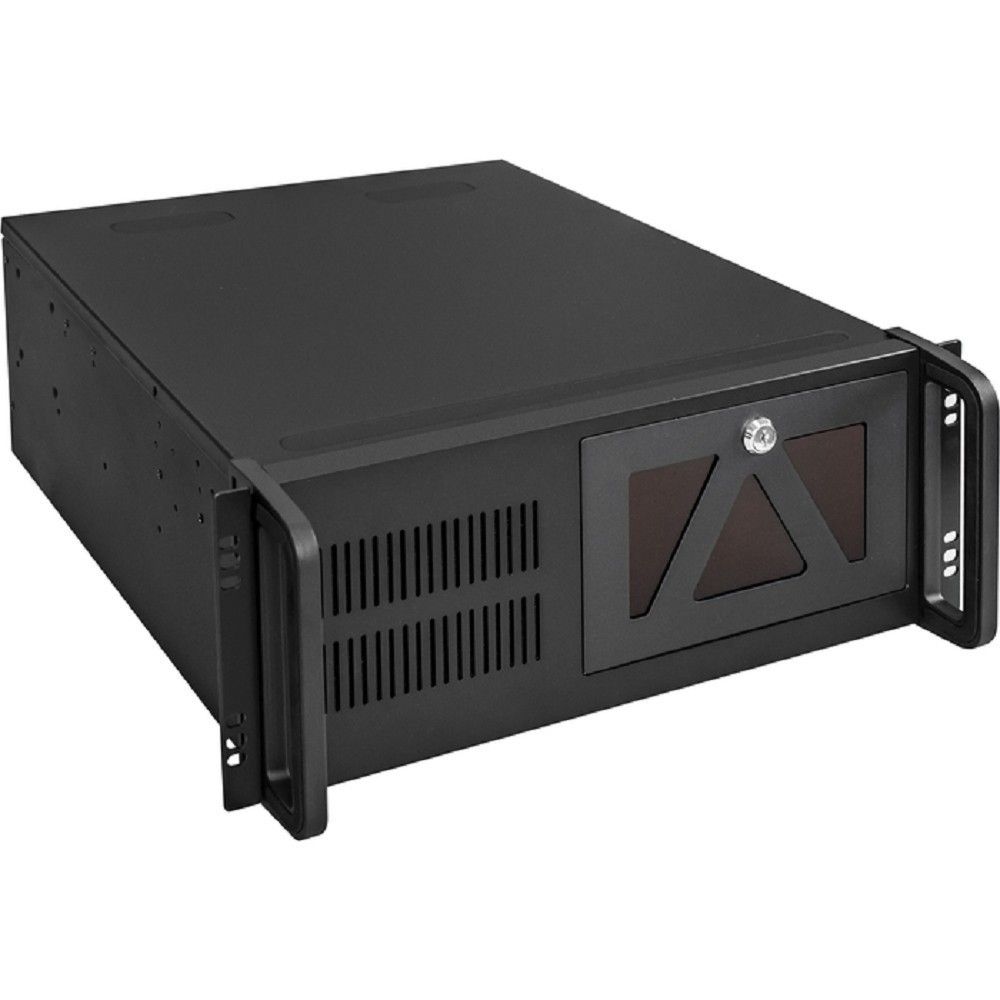 Exegate EX300055RUS Серверный корпус ExeGate Pro 4U450-07/4U4017S <RM 19", высота 4U, глубина 450, БП 1200PAS, USB>