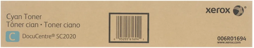 Картридж лазерный Xerox 006R01694 голубой (3000стр.) для Xerox SC2020