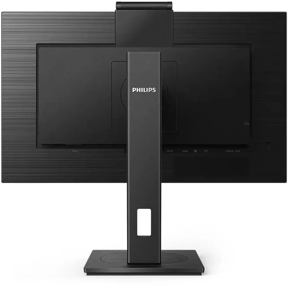 Монитор 27" PHILIPS 275B1H IPS, 2560x1440, 75Hz, 4ms, 350сd/m, 1000:1 | HDMI(1.4), DVI, DP(1.2), 4xUSB 3.2 | HAS, Pivot, Swivel, InPSU, Speakers, Cam, Vesa 100, Black