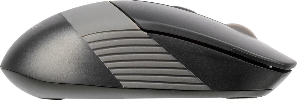 Мышь A4Tech Fstyler FG10S черный/серый оптическая 2000dpi silent беспров. USB для ноутбука 4but (FG10S GREY)