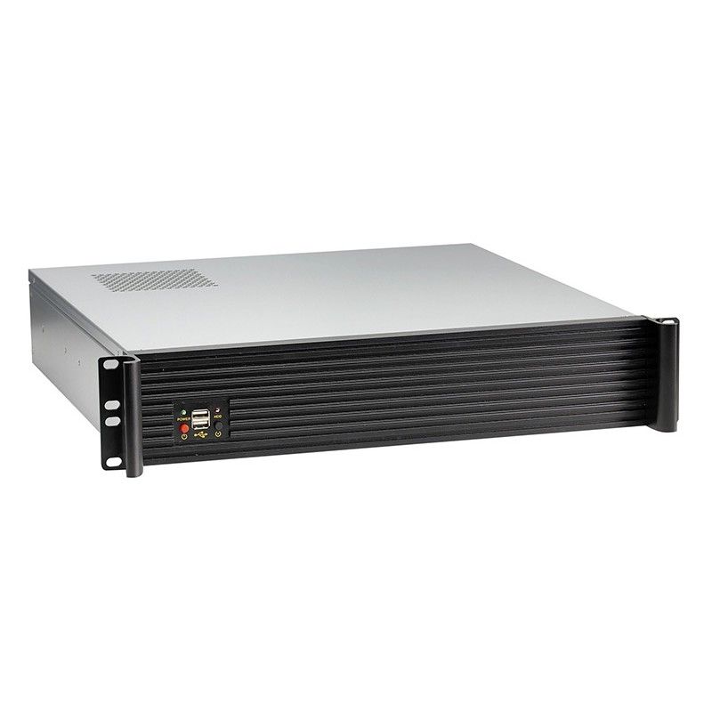 Exegate EX281970RUS Серверный корпус ExeGate Pro 2U420-06 <RM 19", высота 2U, глубина 420, БП 2U-800ADS, USB>