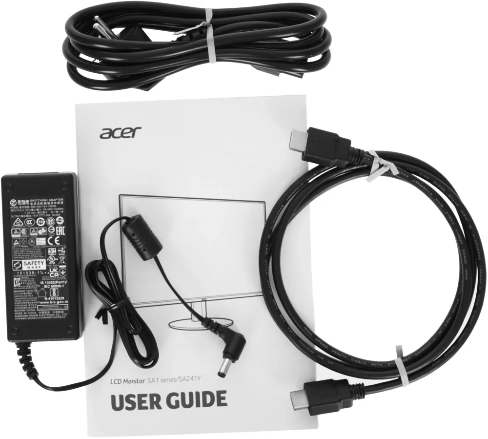 Монитор LCD Acer 23.8" SA241YHbi {VA 1920x1080 100Hz 4ms 178/178 250cd HDMI} [UM.QS1EE.H02]