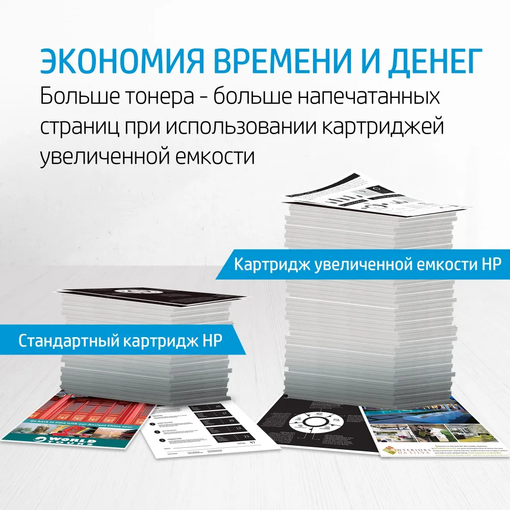Картридж лазерный HP 212X W2121X голубой бар.в компл. (10000стр.) для HP CLJ Enterprise M554/M555