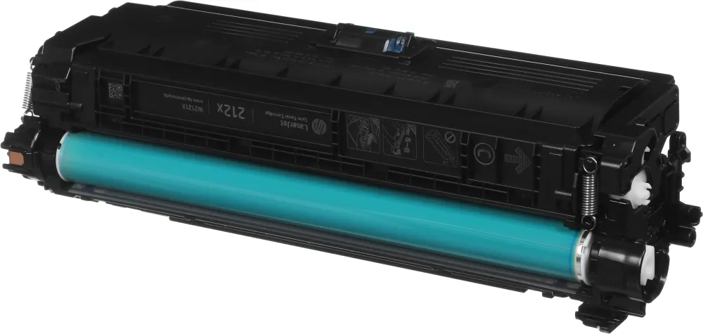 Картридж лазерный HP 212X W2121X голубой бар.в компл. (10000стр.) для HP CLJ Enterprise M554/M555