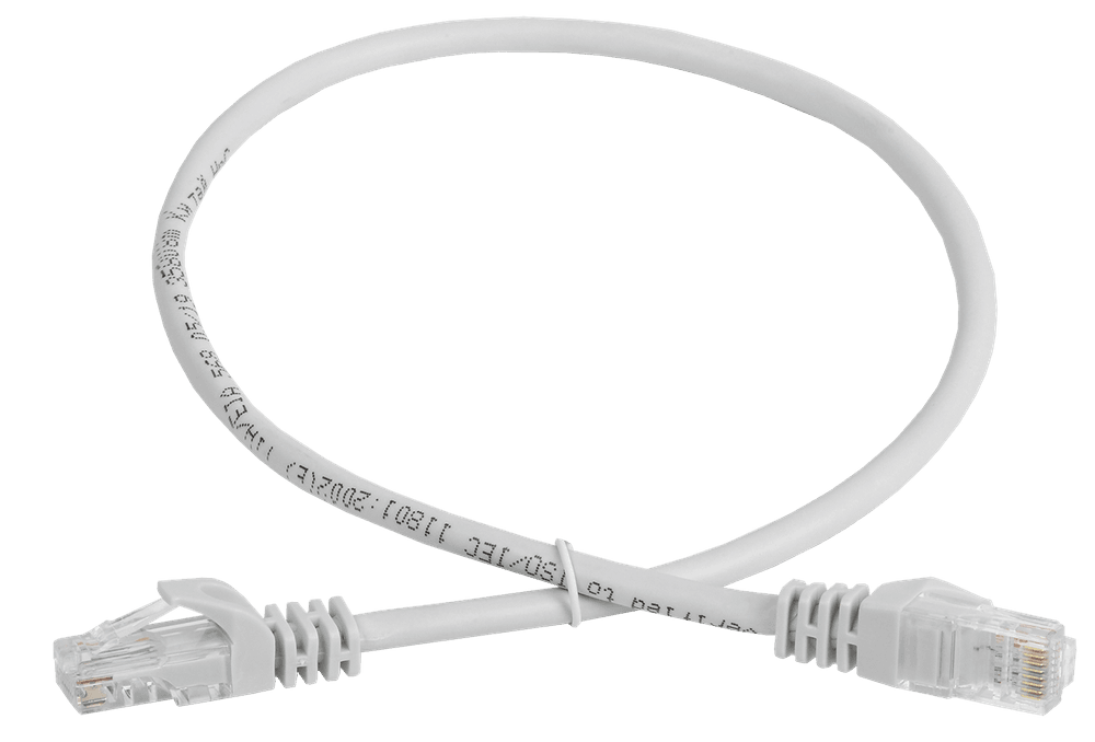 Патч-корд ITK PC01-C5EU-2M UTP RJ-45 вил.-вилка RJ-45 кат.5E 2м серый ПВХ (уп.:1шт)