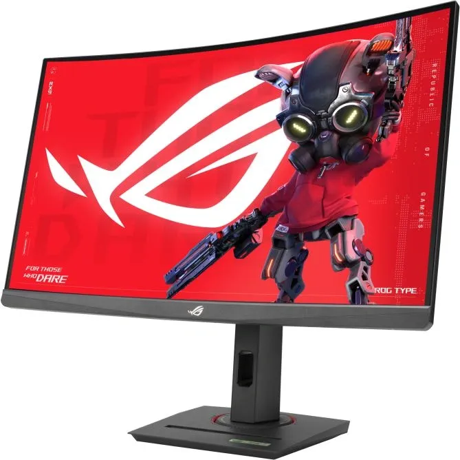 Монитор Asus 27" ROG Strix XG27WCMS черный VA LED 16:9 HDMI матовая HAS Piv 400cd 178гр/178гр 2560x1440 280Hz FreeSync Premium DP 2K USB 7.2кг