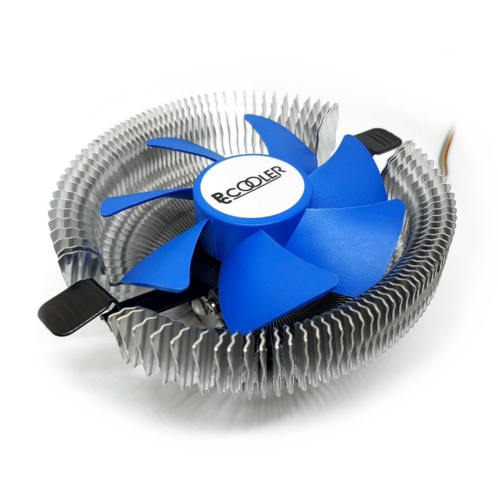 Вентилятор PCCooler PCCooler E90M Кулер S775/115X/AM2/AM3/AM4/FM1/FM2(TDP 75W, вент-р 90мм с PWM, 1000-2000RPM, 18dBa) Retail Color Box {48} (1412)