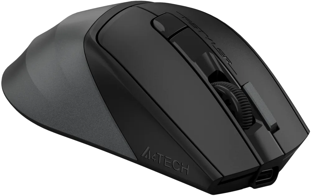 Мышь A4Tech Fstyler FB45CS Air2 серый оптическая 2000dpi silent беспров. BT/Radio USB 7but (FB45CS AIR2 USB ( STONE GREY ))